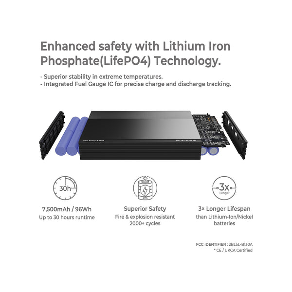 BlackVue B-130A Ultra Battery Pack