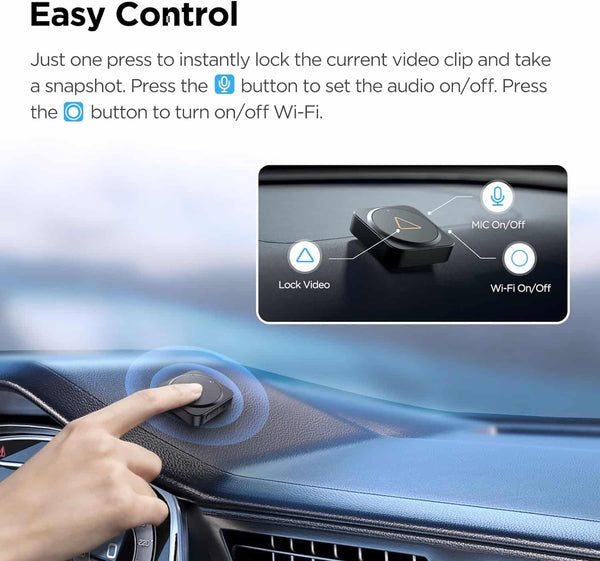 VIOFO Wireless Bluetooth Remote Control | BTR200