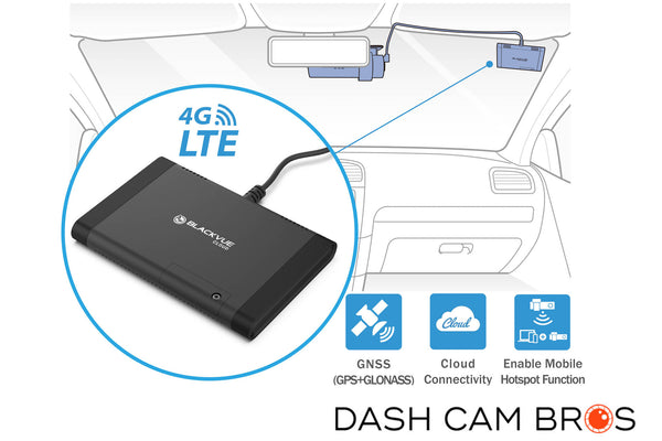 BlackVue DR970X-1CH-PLUS 4K GPS WiFi Cloud-Ready Single Lens Dash Cam