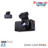 Vantrue Element 3 (E3) Compact 3-Channel Dash Cam for Front, Inside and Rear Recording