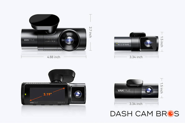 Vantrue Nexus 5 (N5) 4-Channel Voice-Controlled Smart Dash Cam