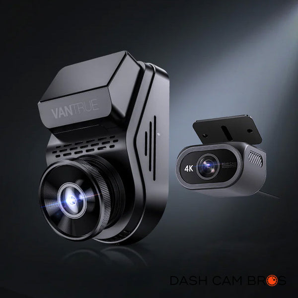 Vantrue S1 Pro Max | True Dual-4K, AI-Powered Dash Cam w/ PlatePix