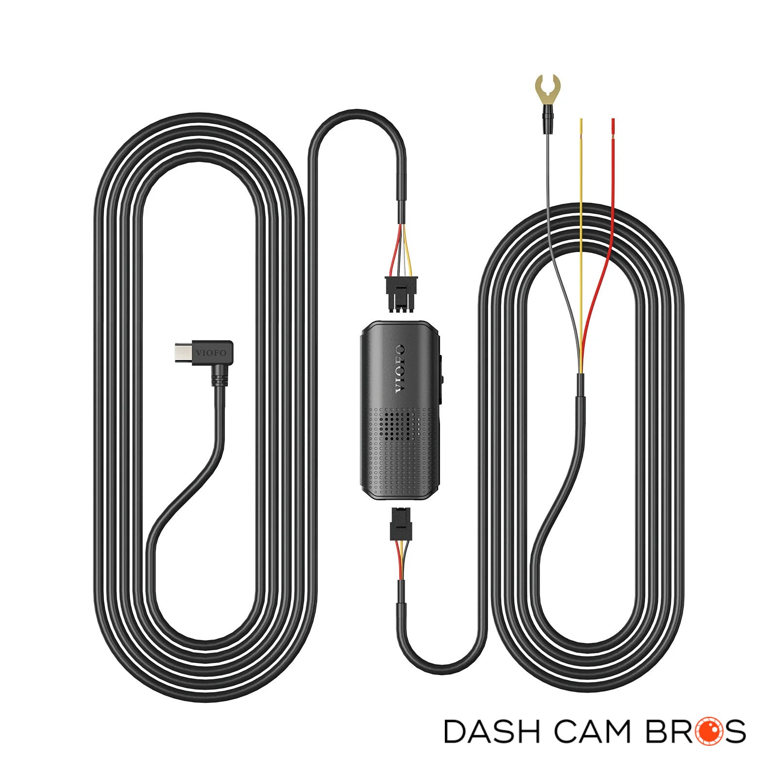 VIOFO HK6 Hardwire Kit With Fuse Taps | USB-C Direct-Wire for Parking Mode