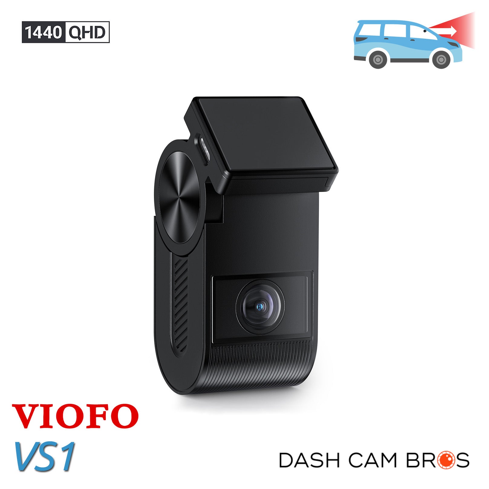 VIOFO VS1 | MINI 2K Smart Dash Cam w/ GPS & WiFi