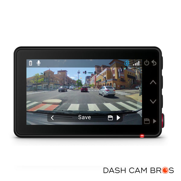 Screen view of the Garmin X210.