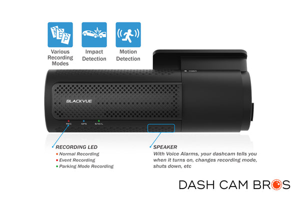 BlackVue DR970X-2CH-LTE-PLUS Dual Lens 4K GPS WiFi Dash Cam w/ Built-In 4G-LTE For Front/Rear