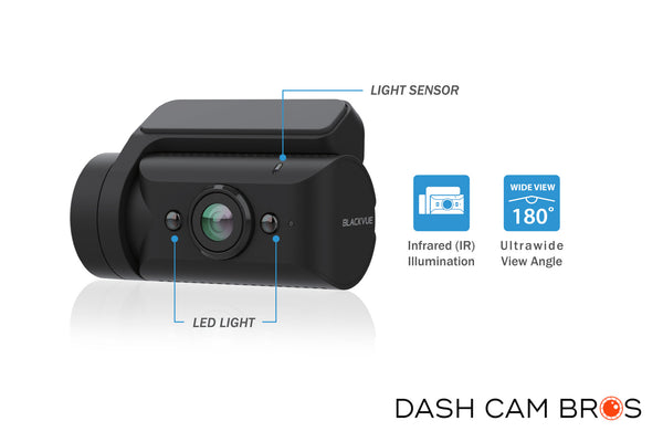BlackVue DR970X-BOX-IR-PLUS Dash Cam | Secure Front + Interior Recording