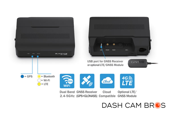 BlackVue DR970X-BOX-IR-PLUS Dash Cam | Secure Front + Interior Recording
