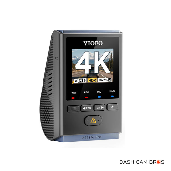 VIOFO A119 M PRO | Extra Small 4K Dash Cam w/ GPS & WiFi