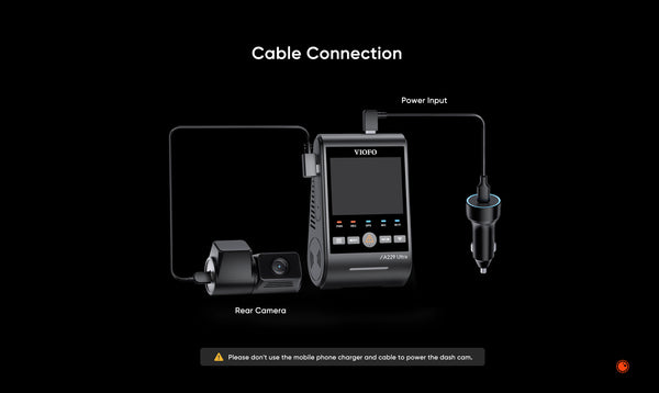 VIOFO A229 ULTRA 2CH | 4K+4K 2CH Smart Dash Cam w/ GPS & WiFi