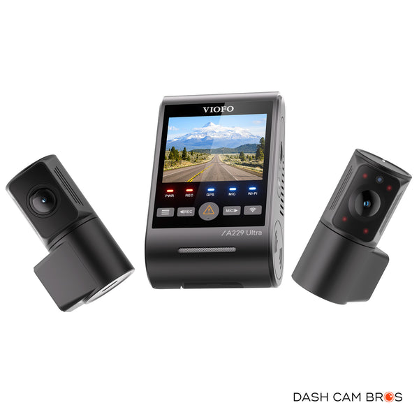 VIOFO A229 ULTRA 3CH | 4K+4K+HD 3CH Smart Waterproof Dash Cam