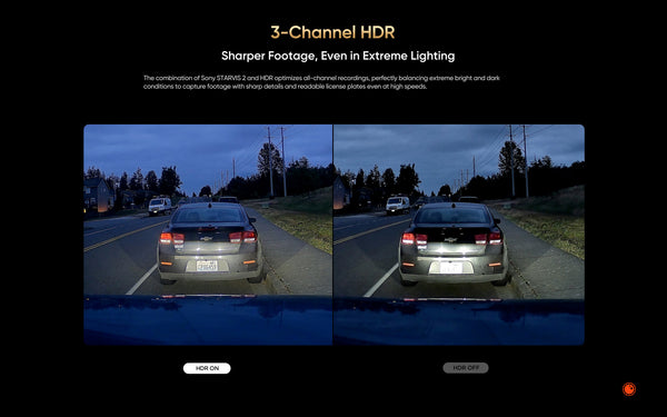 VIOFO A229 ULTRA 3CH | 4K+4K+HD 3CH Smart Waterproof Dash Cam