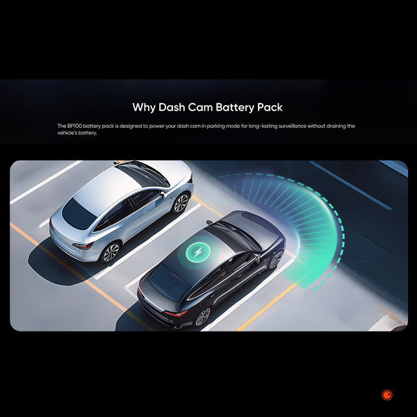 VIOFO BP100 Battery Pack | Power Your Dash Cam in Parking Mode Without Draining Your Vehicle's Battery