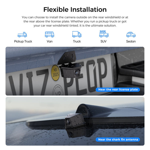 Waterproof External Rear Camera for A329S | RWC-400