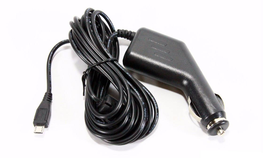 Replacement Mini-USB Power Cord for Dash Cams and other Devices