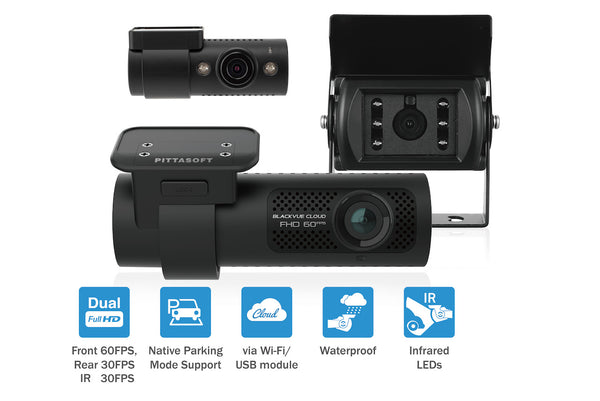 Packed With Features | DR750X-3CH-TRUCK-PLUS | DashCam Bros