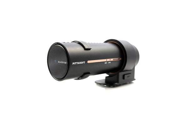 Rear View Of Filter Mounted On DR900S | BlackVue DR900S/DR900X Front Camera Slip-On Polarizing Filter | DashCam Bros