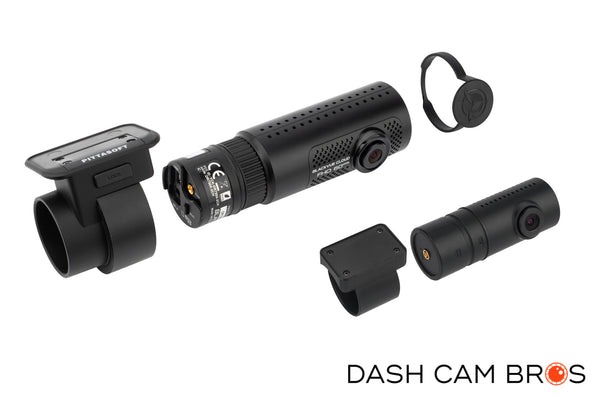 Front-Facing & Rear-Facing Cameras Are Easily Removed From Mounts | DashCam Bros