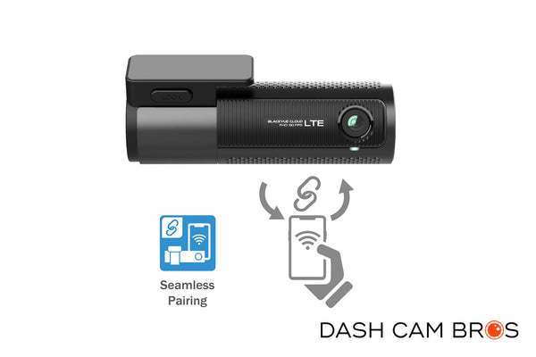 Seamless App Pairing | DR750X-2CH-TRUCK-LTE-PLUS Front + External Rear Dash Cam | Dashcam Bros