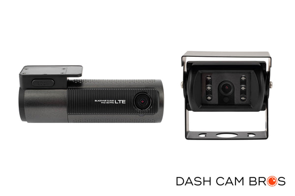 Front VIew | DR750X-2CH-TRUCK-LTE-PLUS Front + External Rear Dash Cam | Dashcam Bros