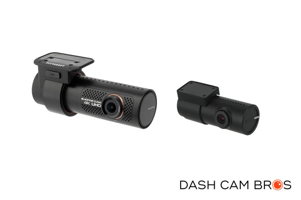 Front And Rear Camera Angled | DR900X-2CH-PLUS | DashCam Bros