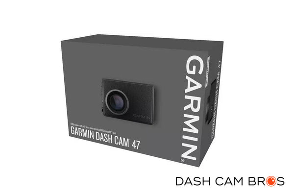 Box | Garmin Dash Cam 47 | DashCam Bros