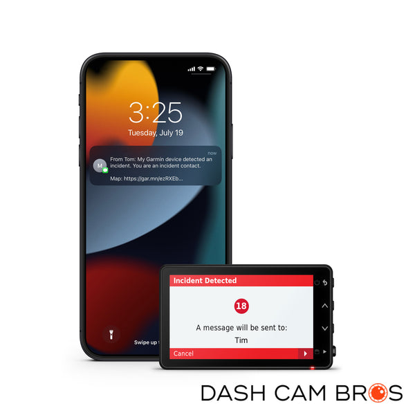 Receive Alerts Via Notifications | Garmin Dash Cam Live | DashCam Bros