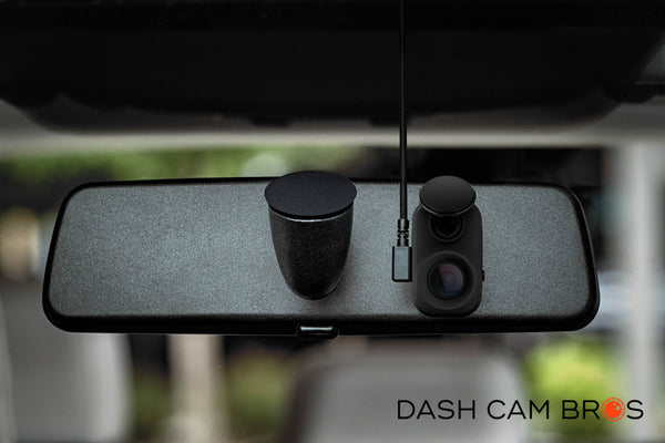 Mounted In Front of Rear View Mirror | Garmin Dash Cam Mini 2 | DashCam Bros