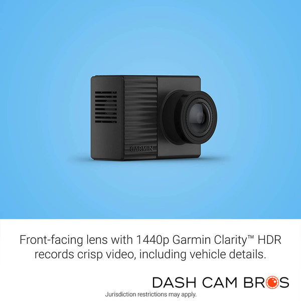 Garmin Clarity™ w/ HDR (High Dynamic Range) for Superior Recordings |  Garmin Dash Cam Tandem | DashCam Bros