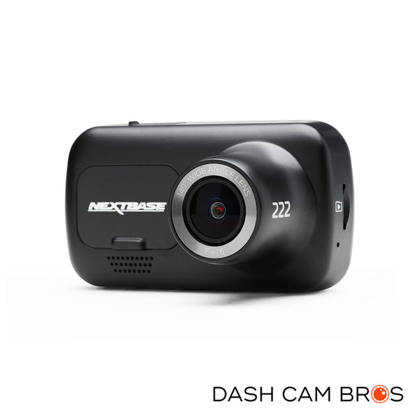 Front Angled View | Nextbase 222 Front-Facing Entry-Level HD Dash Cam With 2.5
