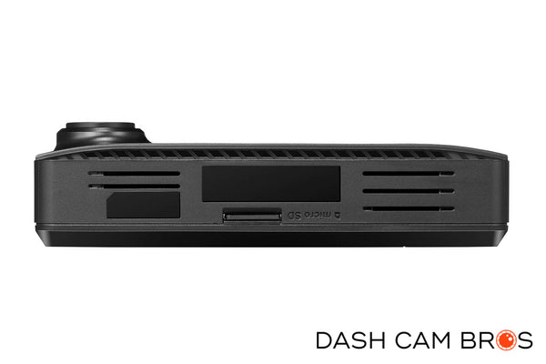 Bottom Side Dashcam View | Thinkware F200 Pro Single Lens Front-Facing Dash Cam | DashCam Bros