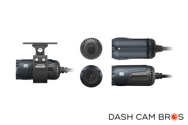 Thinkware M1 Motorcycle/ATV Dual Lens HD WiFi Dash Cam
