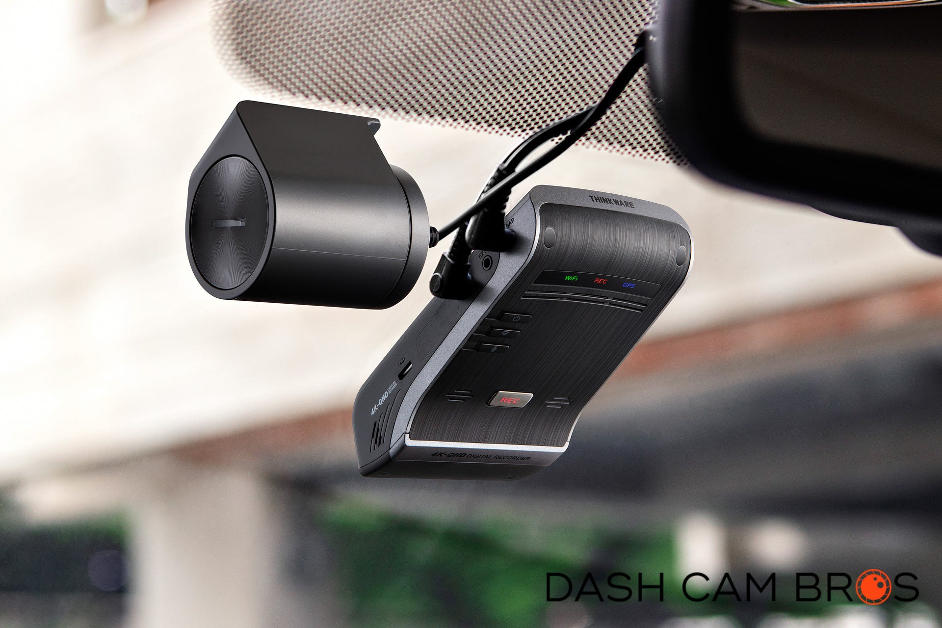 Thinkware U1000 Dash Cam  4K Front 2K Rear w/ WiFi & GPS