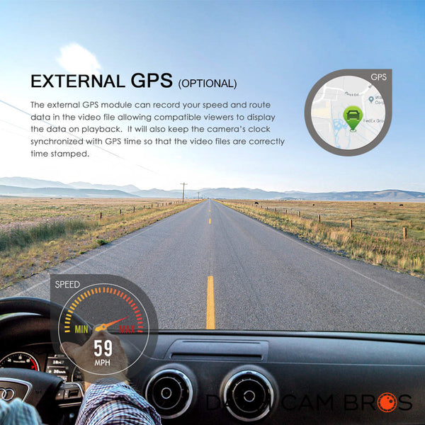 External GPS  | VIOFO A129 Plus Duo Front and Rear Dual Lens Dash cam | DashCam Bros