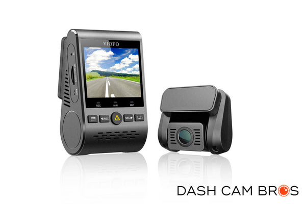 Front And Rear Cameras  | VIOFO A129 Plus Duo Front and Rear Dual Lens Dash cam | DashCam Bros