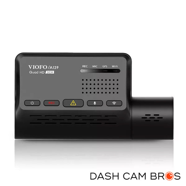Back Front Camera View | VIOFO A139 2CH Dual Channel 2k Front & Rear Dash Cam | DashCam Bros
