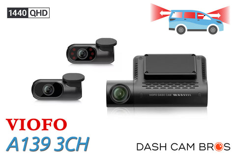 Full HD Front and Rear Dash Cams