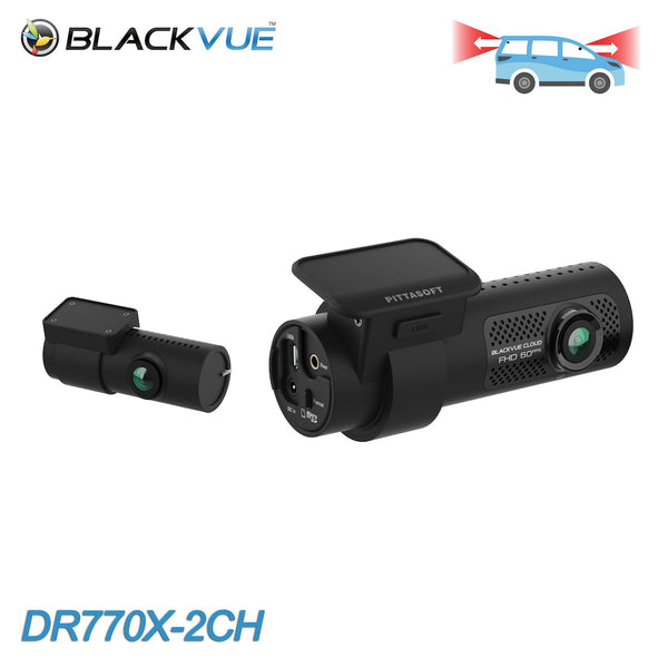 BlackVue DR770X-2CH Dual Lens GPS WiFi Cloud-Capable Dash Cam For Front/Rear Or Front/Interior
