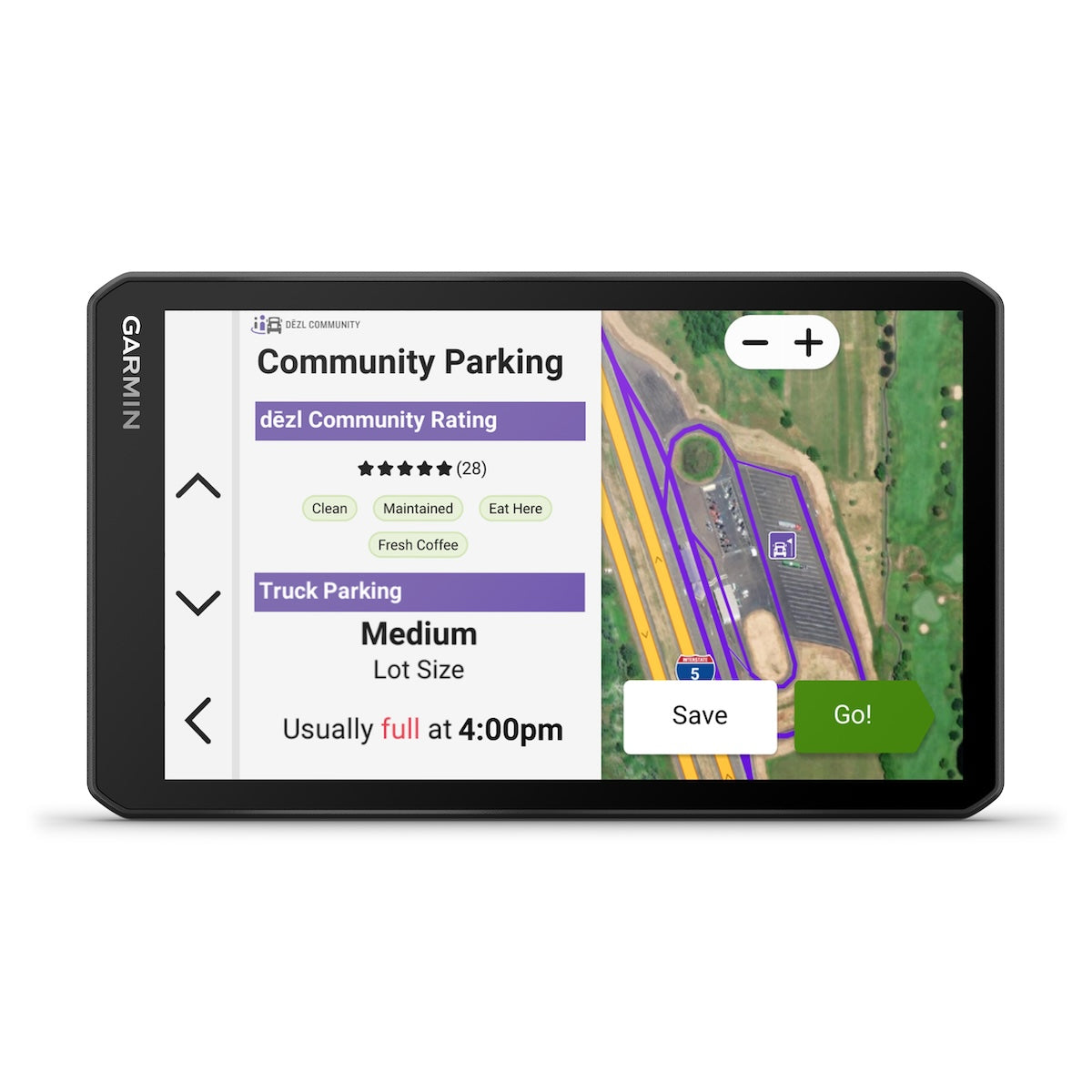 Garmin dēzlCam 725 | 7" GPS Truck Navigator with Built-in Front-Facing Dash Cam - DashCam Bros