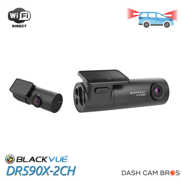BlackVue DR590X-2CH-PLUS Dual Lens Dash Cam with WiFi
