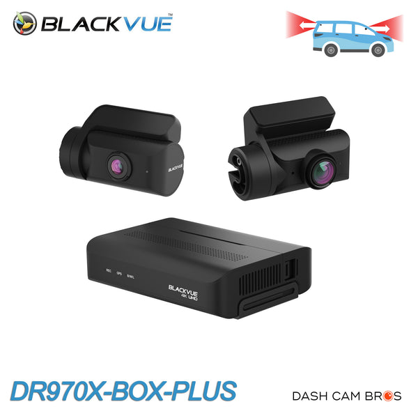 BlackVue DR970X-BOX-PLUS Dash Cam | For Discreet & Secure Front + Rear Recording