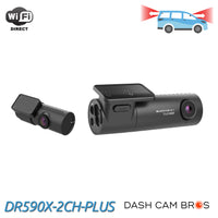BlackVue DR590X-2CH-PLUS Dual Lens Dash Cam with WiFi - DashCam Bros