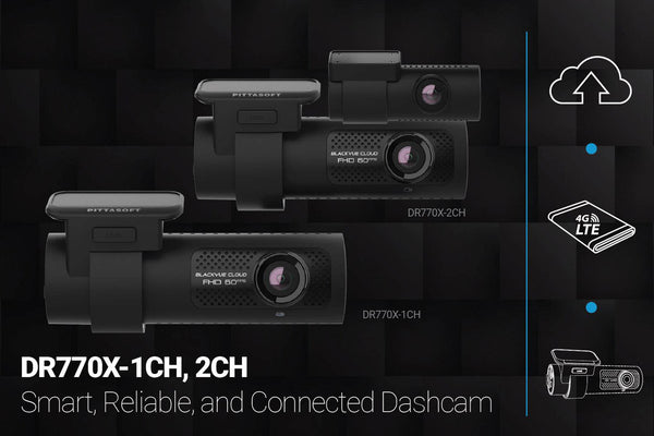 BlackVue DR770X-1CH Single Lens Cloud-Ready 1080p 60FPS GPS & WiFi Dash Cam