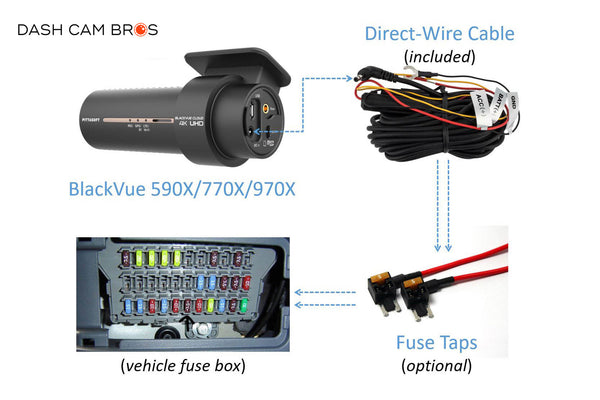 BlackVue DR770X-1CH Single Lens Cloud-Ready 1080p 60FPS GPS & WiFi Dash Cam