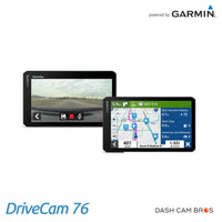 Garmin DriveCam 76 | GPS Navigator With Built-In Front-Facing Dash Cam - DashCam Bros