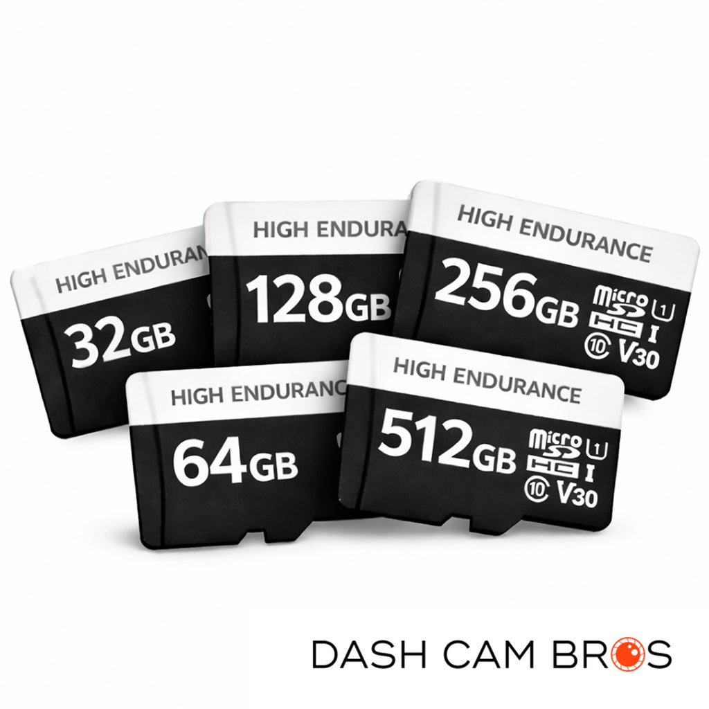Shop High Endurance Class 10 Micro SD Memory Cards | Dashcam Bros ...