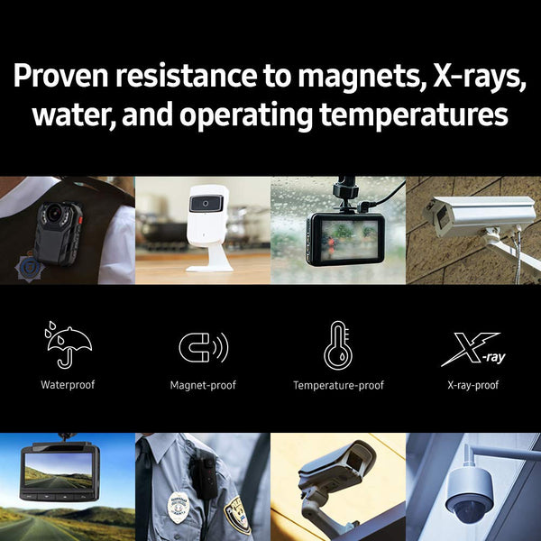 High Endurance Class 10 Micro SD | Proven Resistant 