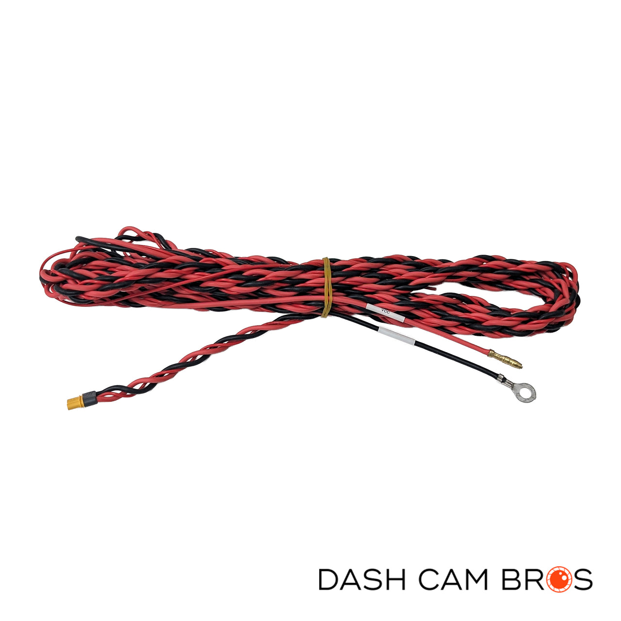 Extended 5-Meter Input Power Cable for IROAD Powerpack Pro 15