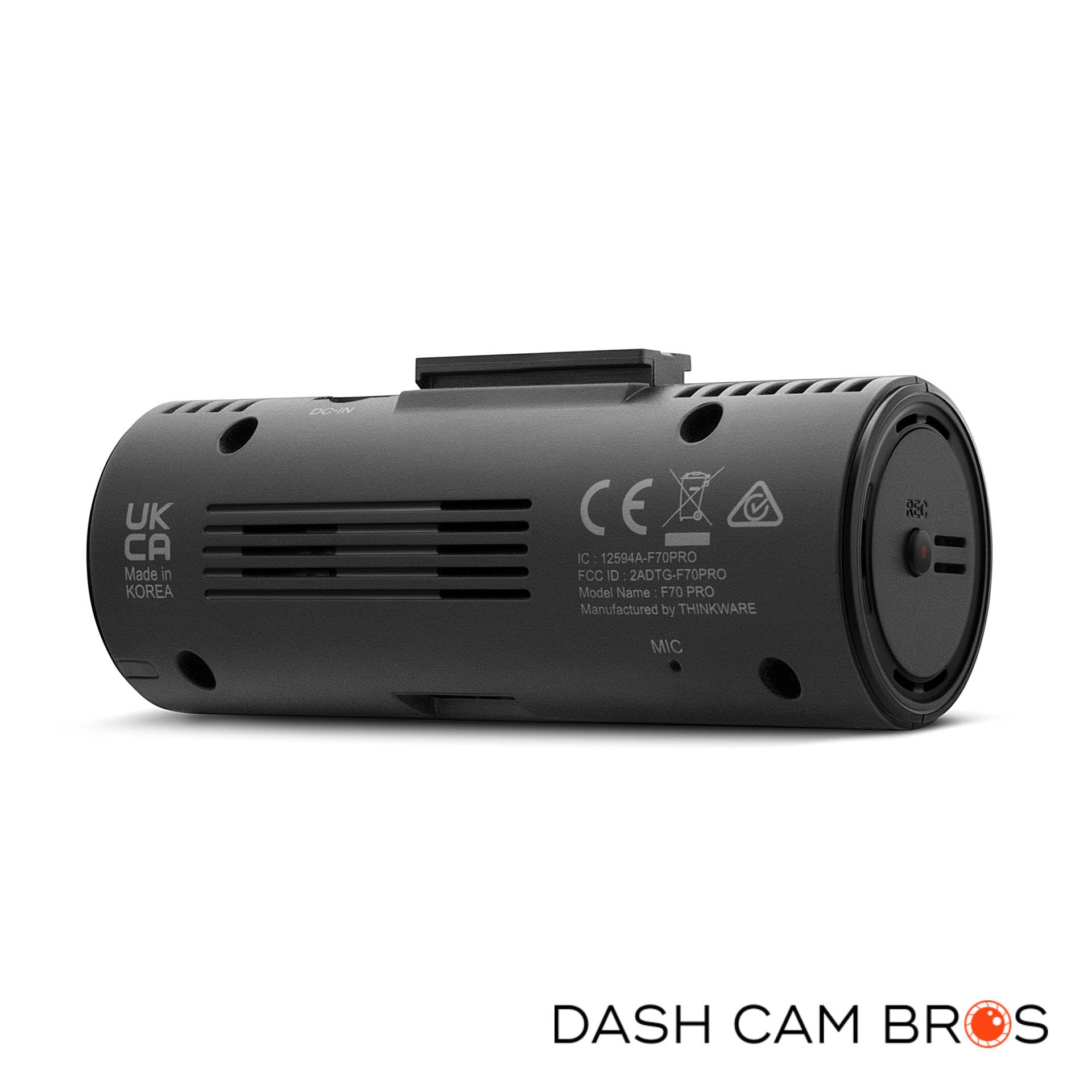 Thinkware F70 PRO Simple Full HD Front-Facing Dashcam With Wi-Fi - DashCam Bros