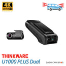 Thinkware U1000 2CH PLUS 4K Front + HD Rear Dash Cam - DashCam Bros